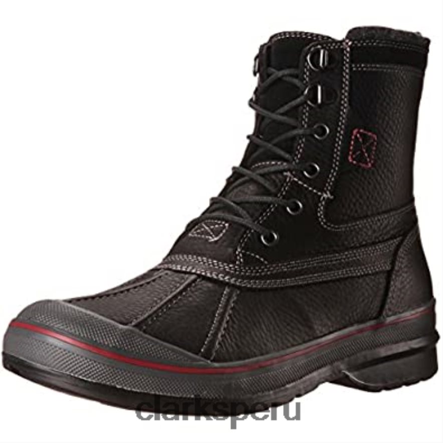 milwright hi premium boot botas para hombre clarksblack cuero negro clarks hombres Clarks 40N4LX2630 negro