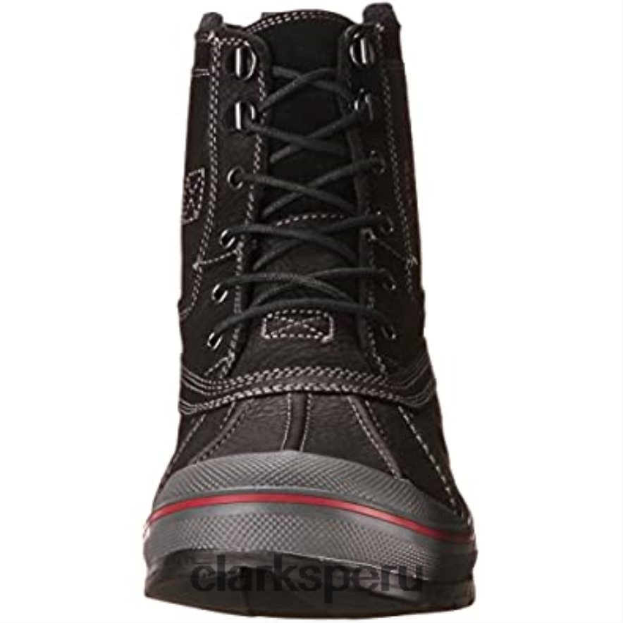 milwright hi premium boot botas para hombre clarksblack cuero negro clarks hombres Clarks 40N4LX2630 negro