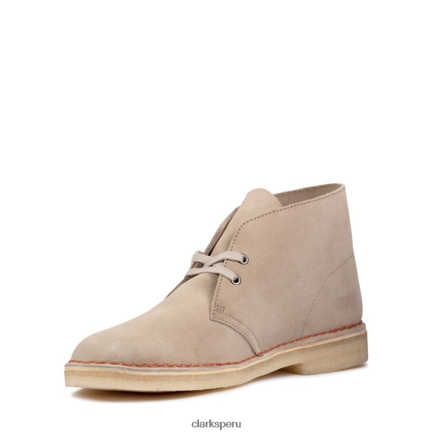 bota safari de gamuza arena clarks hombres Clarks 40N4LX3468 gamuza arena