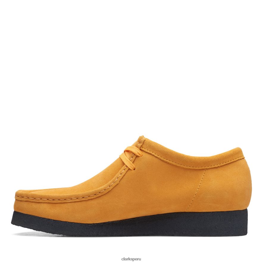 Clarks wallabee amarillo bajo/azul hombres Clarks 40N4LX3588 amarillo azul