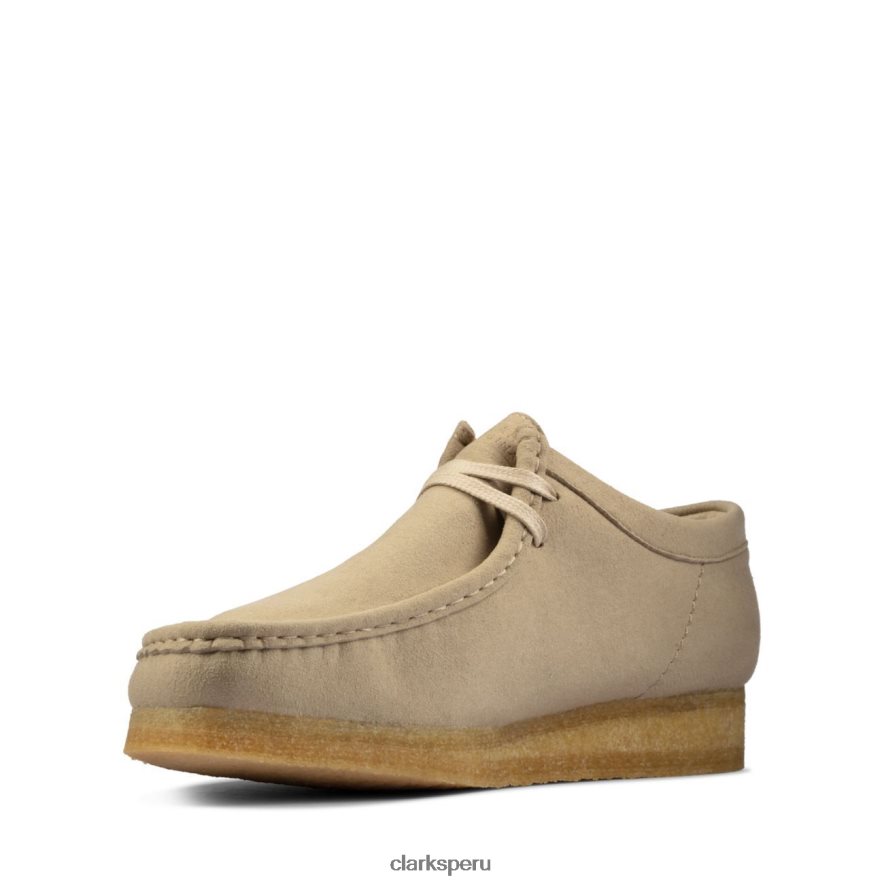 arena vegana clarks wallabee hombres Clarks 40N4LX3624 arena vegana