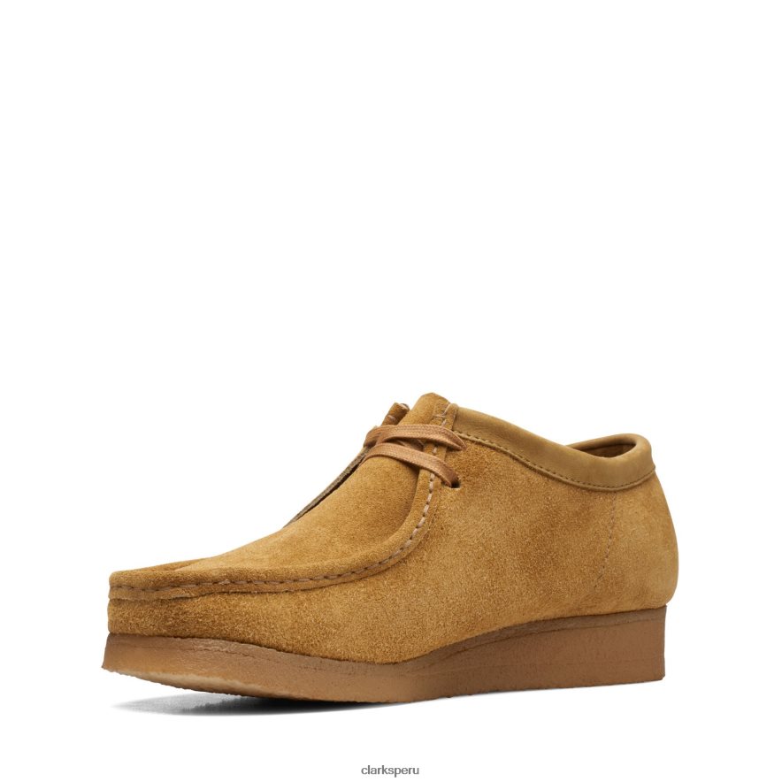 clarks de gamuza peluda de roble wallabee hombres Clarks 40N4LX3614 gamuza peluda de roble