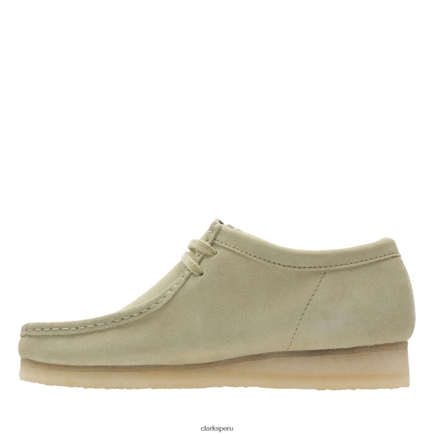 clarks wallabee ante arce hombres Clarks 40N4LX3483 gamuza de arce
