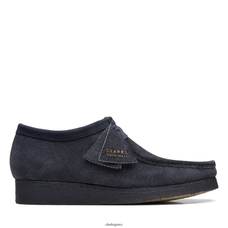 clarks wallabee azul marino hombres Clarks 40N4LX3611 Armada