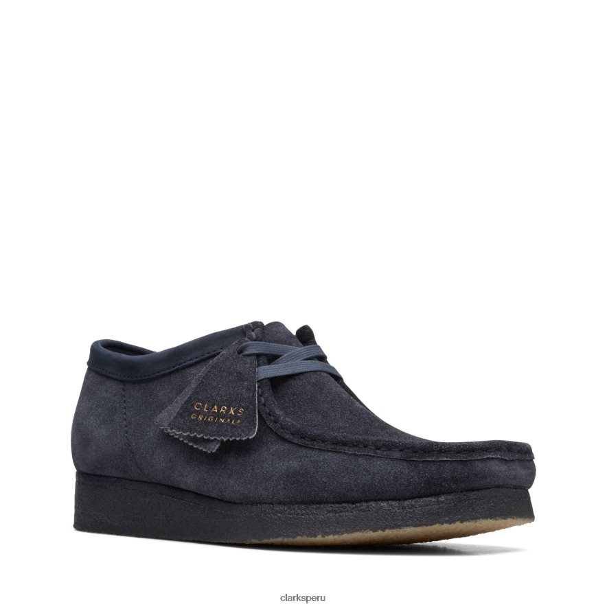 clarks wallabee azul marino hombres Clarks 40N4LX3611 Armada