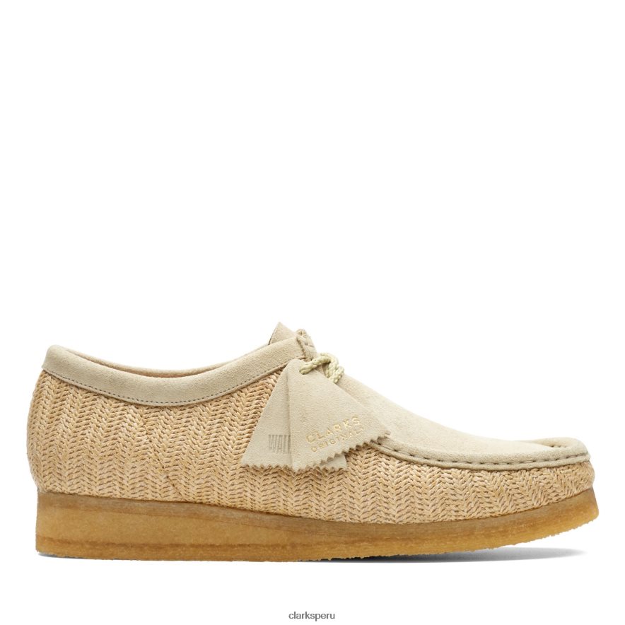 clarks wallabee naturales hombres Clarks 40N4LX3731 natural