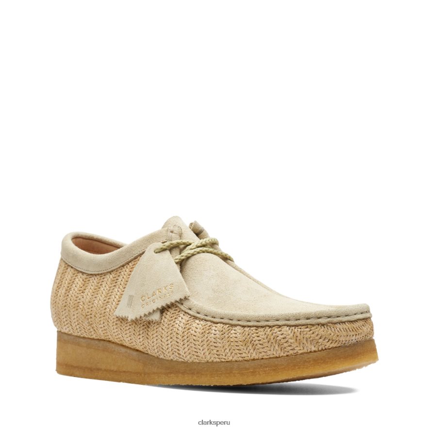 clarks wallabee naturales hombres Clarks 40N4LX3731 natural