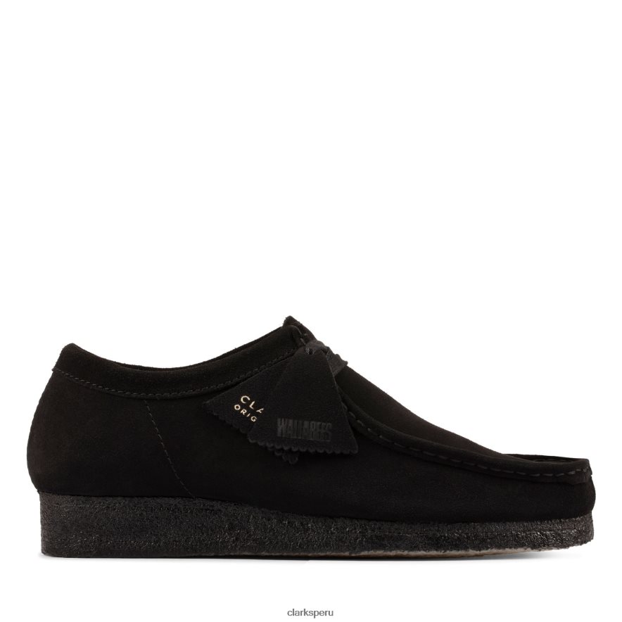 clarks wallabee negro sde hombres Clarks 40N4LX3618 negro