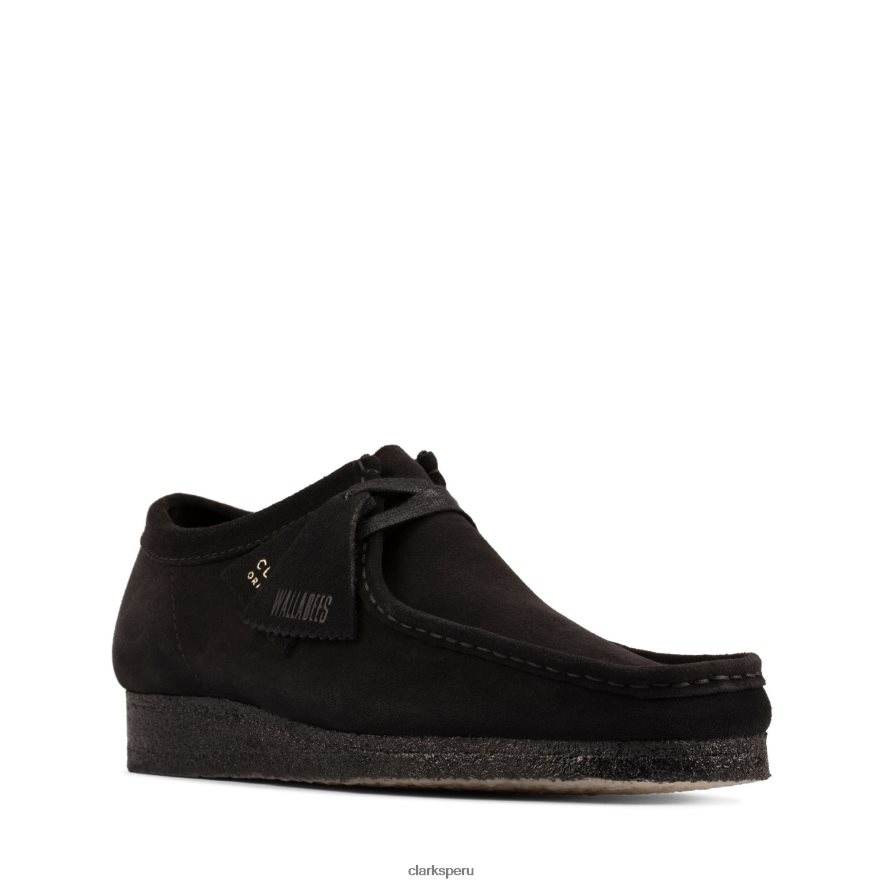 clarks wallabee negro sde hombres Clarks 40N4LX3618 negro