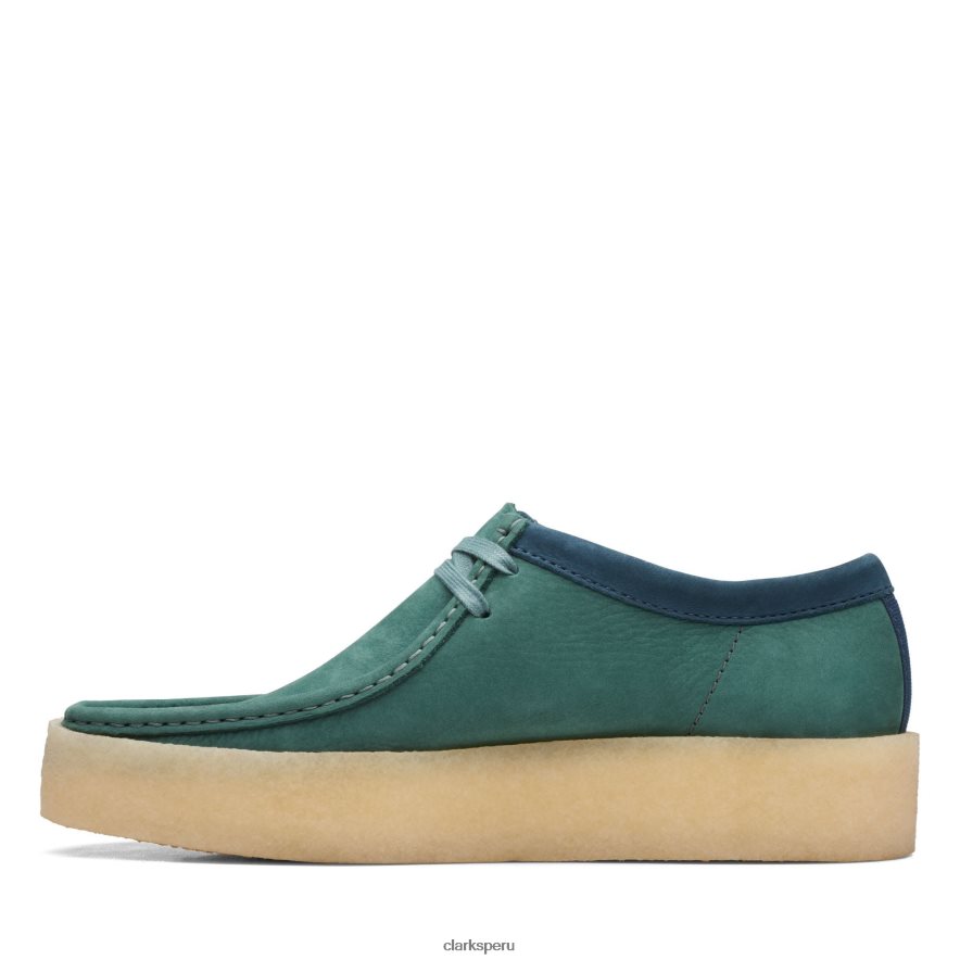 taza wallabee verde azulado clarks hombres Clarks 40N4LX3612 verde azulado