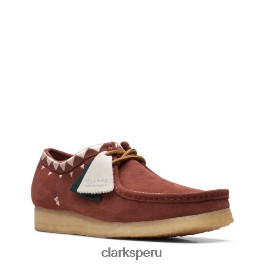 wallabee castaño clarks castaño hombres Clarks 40N4LX6605 castaño