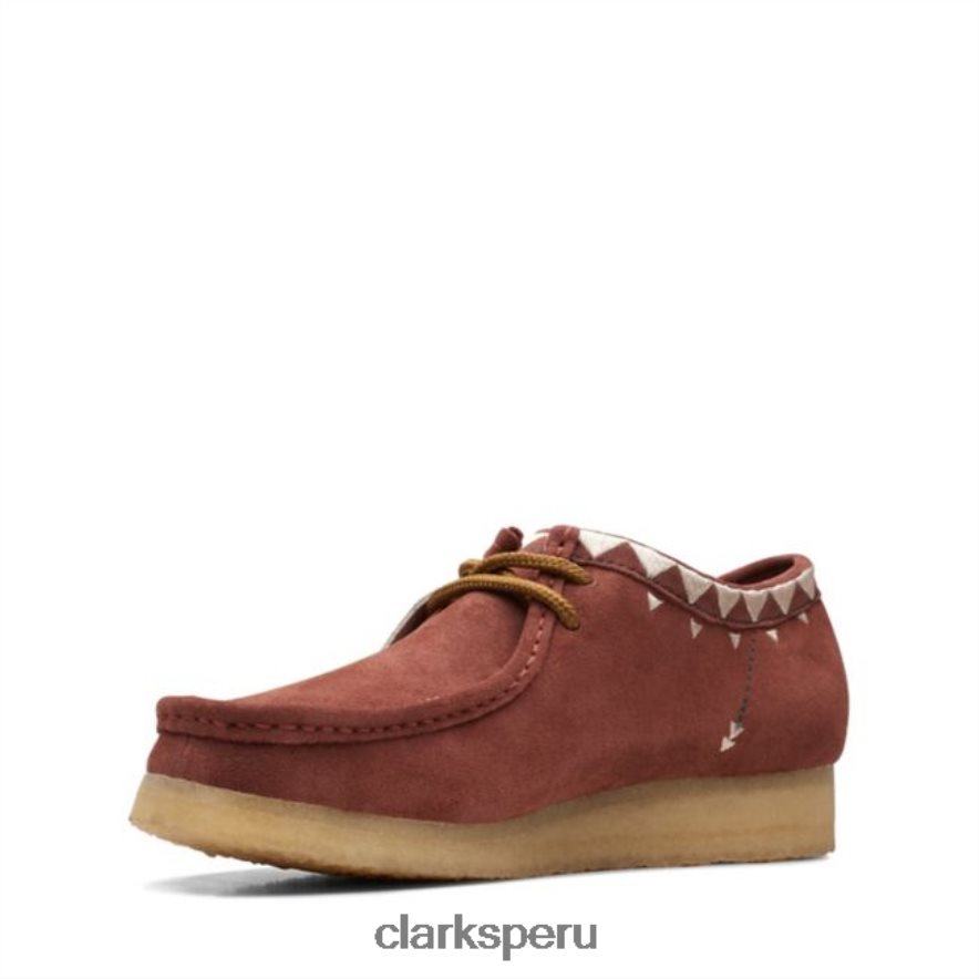 wallabee castaño clarks castaño hombres Clarks 40N4LX6605 castaño