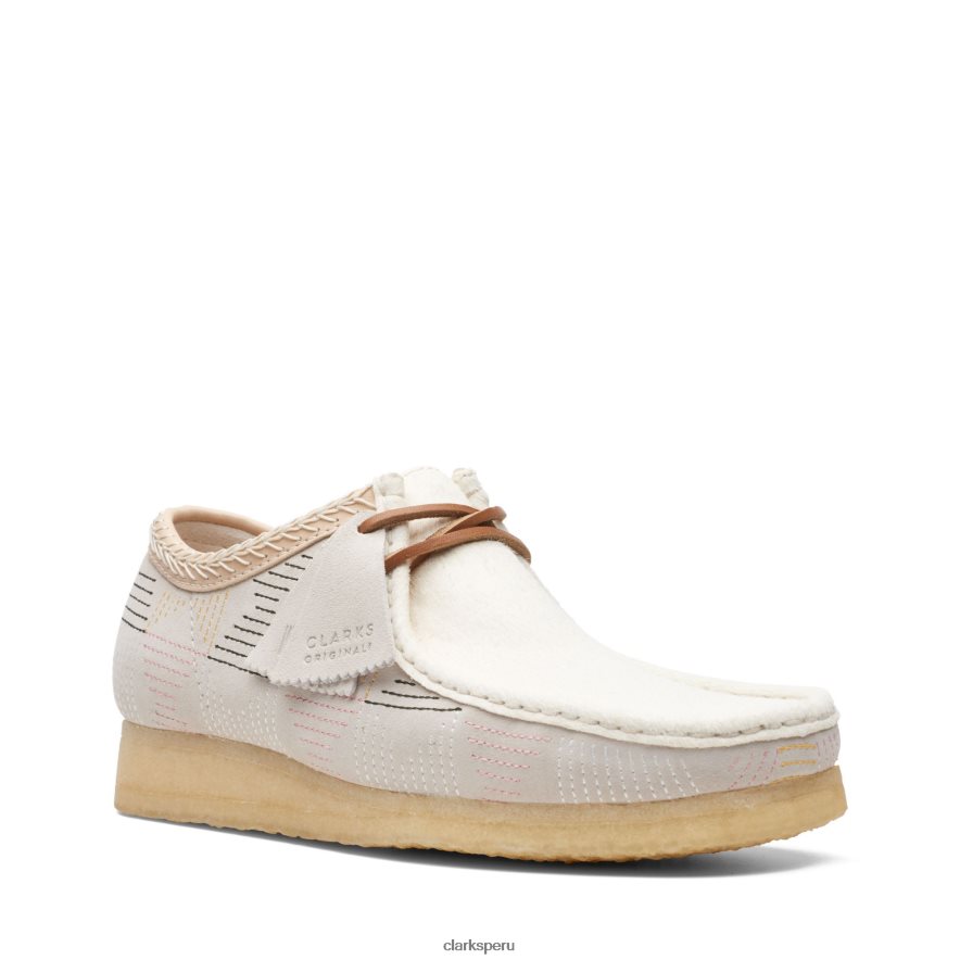 wallabee clarks blanco hombres Clarks 40N4LX3717 blanco