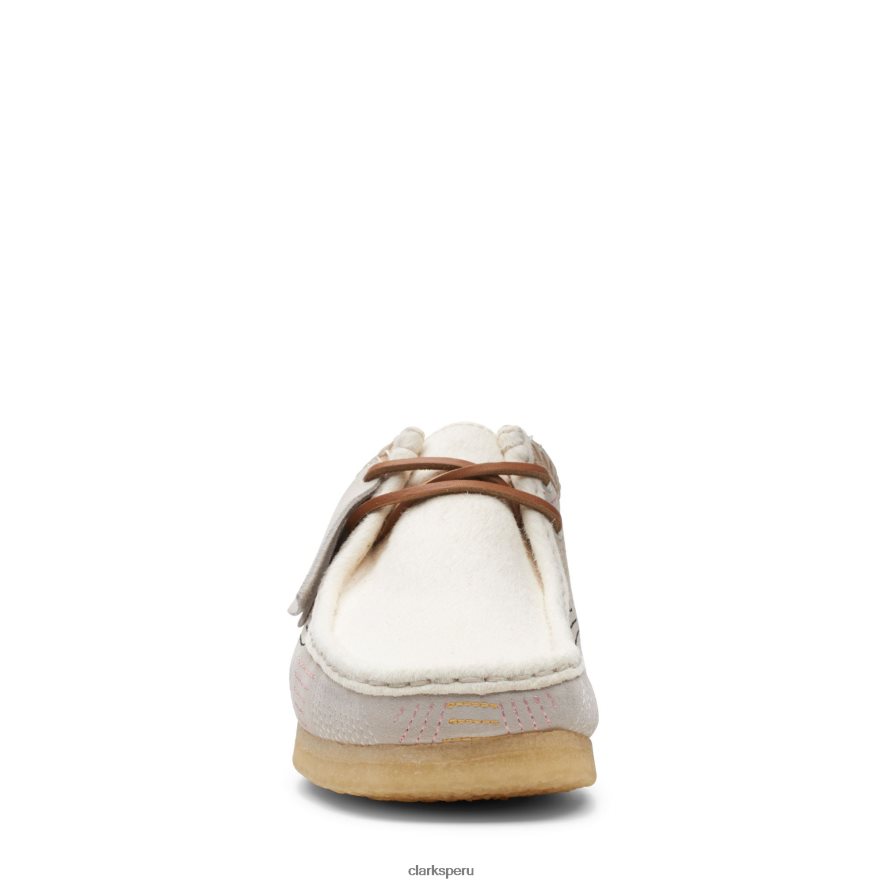 wallabee clarks blanco hombres Clarks 40N4LX3717 blanco
