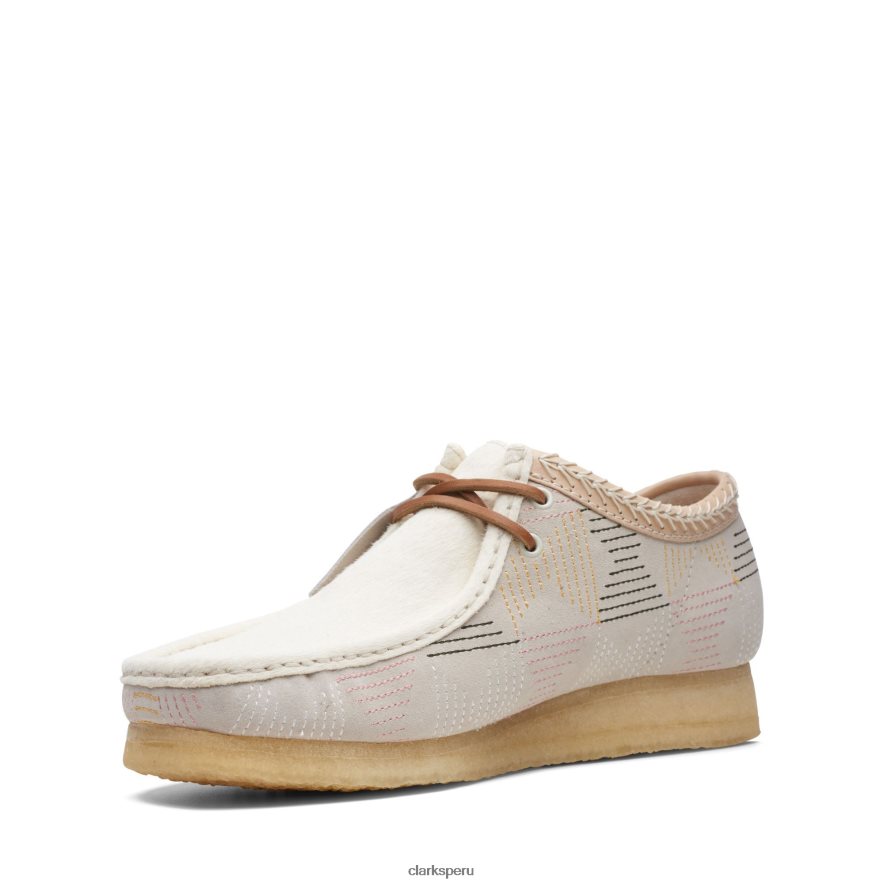 wallabee clarks blanco hombres Clarks 40N4LX3717 blanco