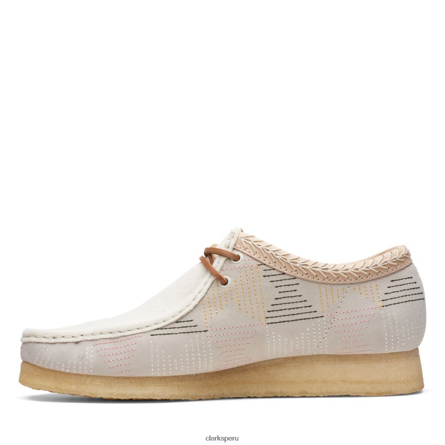 wallabee clarks blanco hombres Clarks 40N4LX3717 blanco