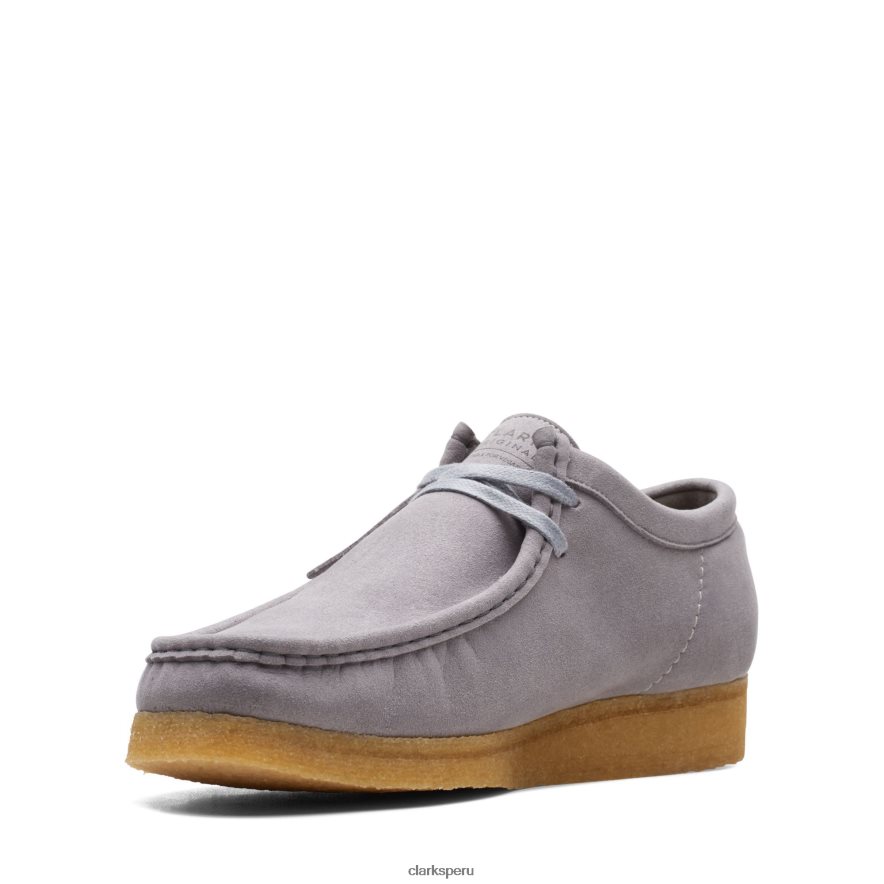 wallabee clarks gris hombres Clarks 40N4LX3765 gris