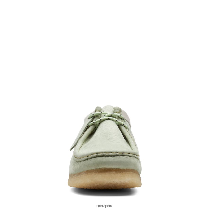 wallabee clarks verde pálido hombres Clarks 40N4LX3709 Verde pálido