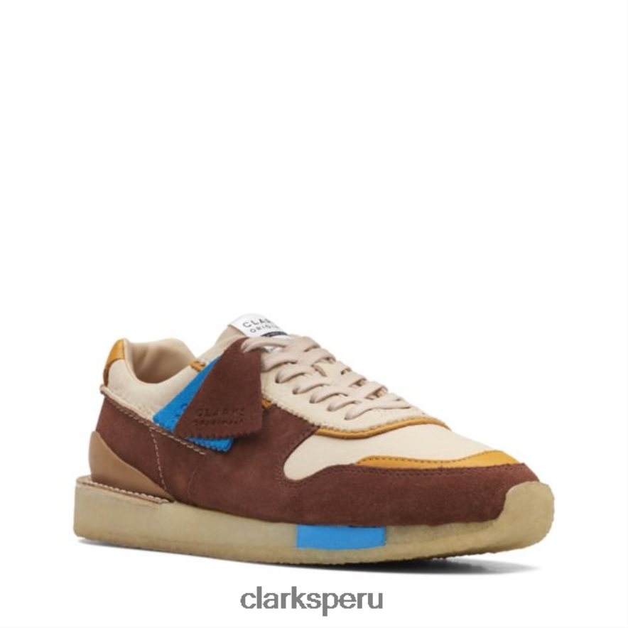 clarks tor run bronceado combi hombres Clarks 40N4LX6619 combinación bronceado