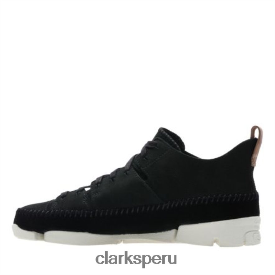 clarks trigenic flex nobuk negro hombres Clarks 40N4LX4413 nubuck negro