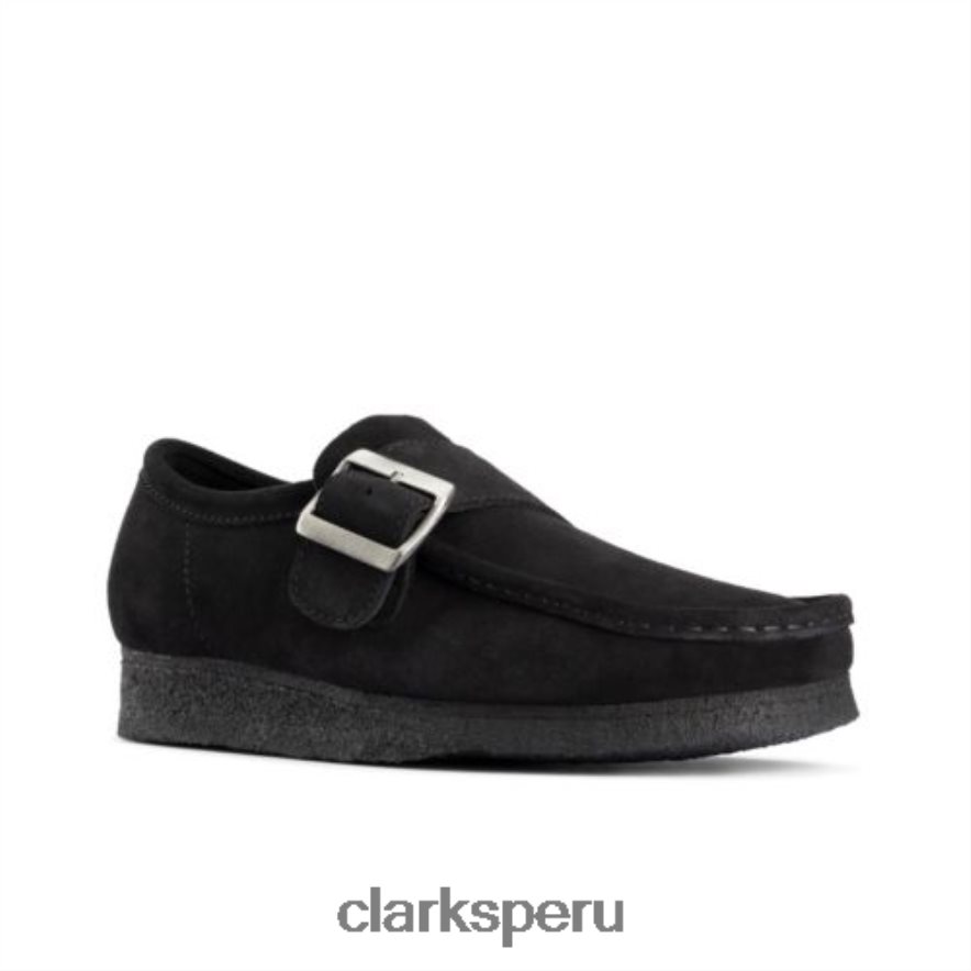 monje clarks wallabee negro hombres Clarks 40N4LX4412 negro