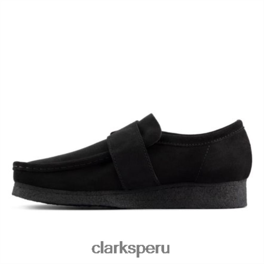 monje clarks wallabee negro hombres Clarks 40N4LX4412 negro