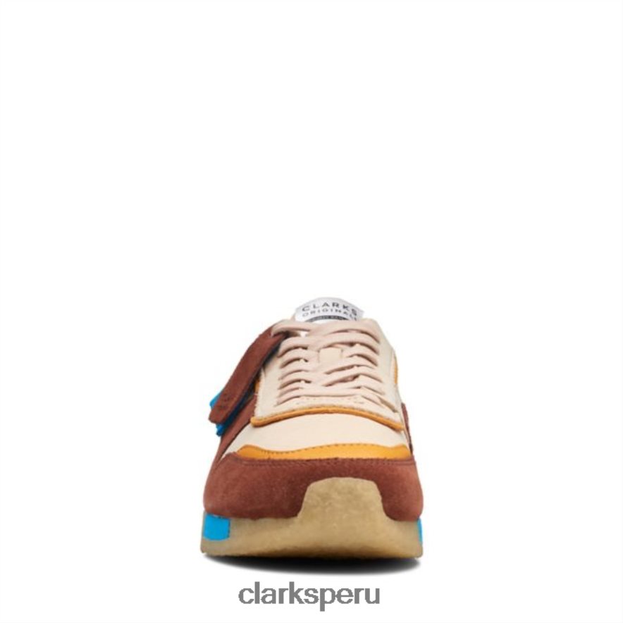 tor run tan combi clarks tan combi hombres Clarks 40N4LX5605 combinación bronceado