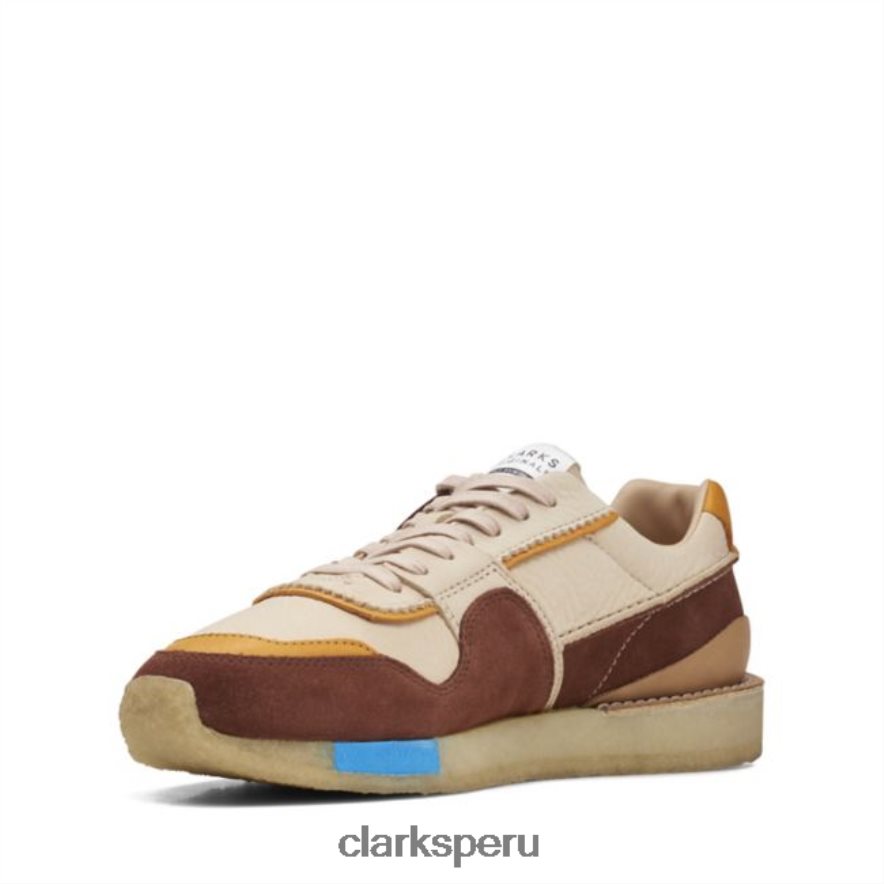 tor run tan combi clarks tan combi hombres Clarks 40N4LX5605 combinación bronceado