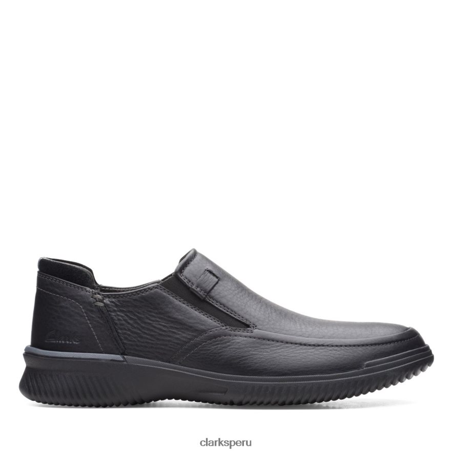 clarks de cuero negro donaway step de cuero negro hombres Clarks 40N4LX5524 cuero negro