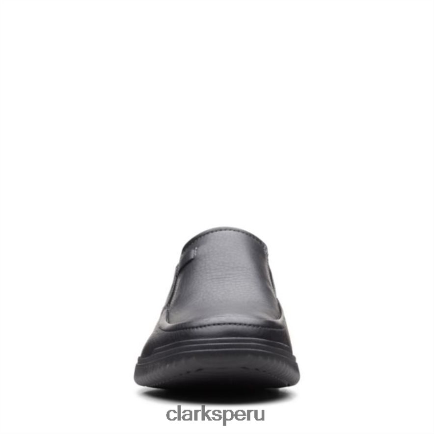 clarks de cuero negro donaway step de cuero negro hombres Clarks 40N4LX5524 cuero negro