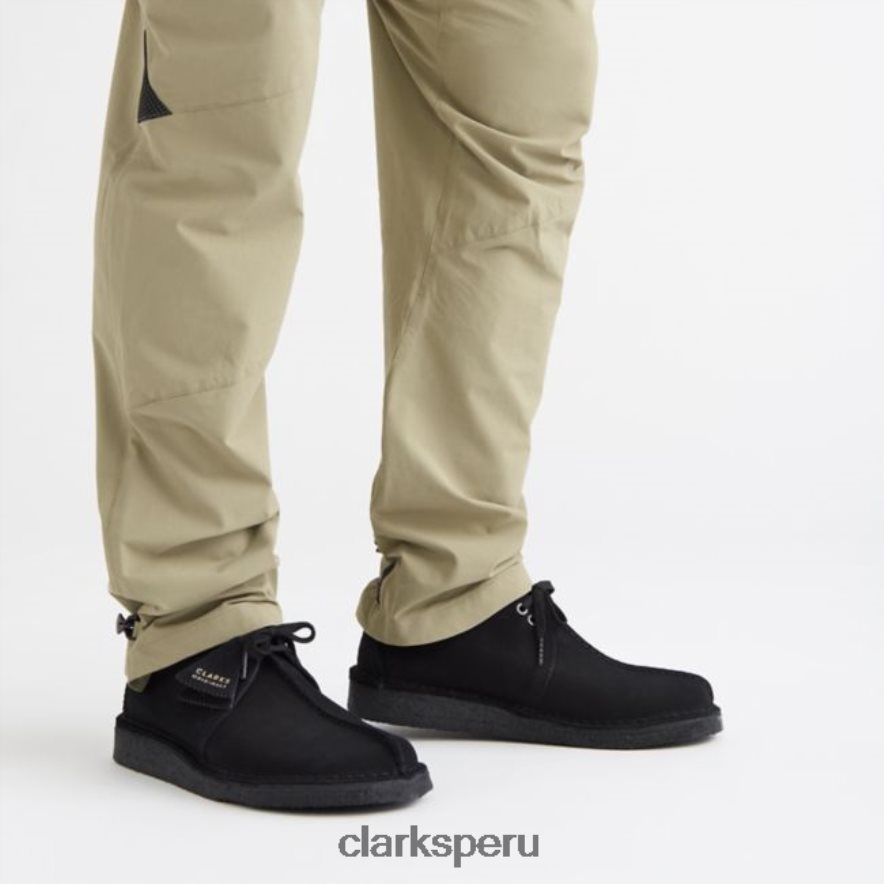 clarks desert trek ante negro ante negro hombres Clarks 40N4LX5498 ante negro