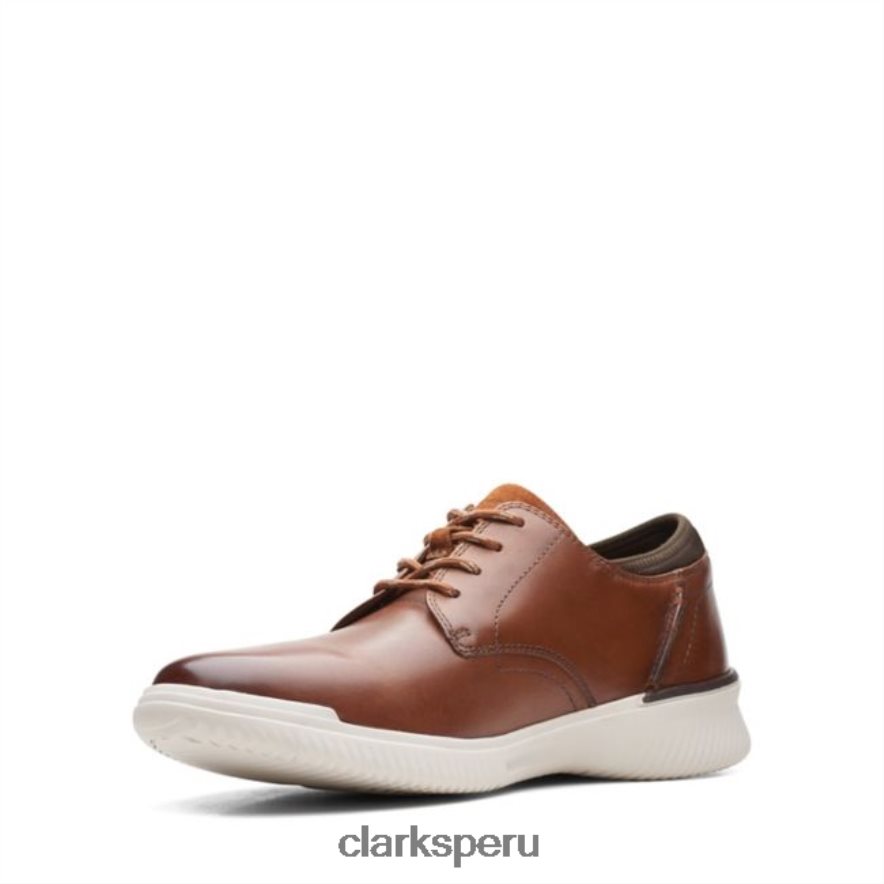 donaway de cuero tostado oscuro liso clarks de cuero tostado oscuro hombres Clarks 40N4LX5572 cuero bronceado oscuro