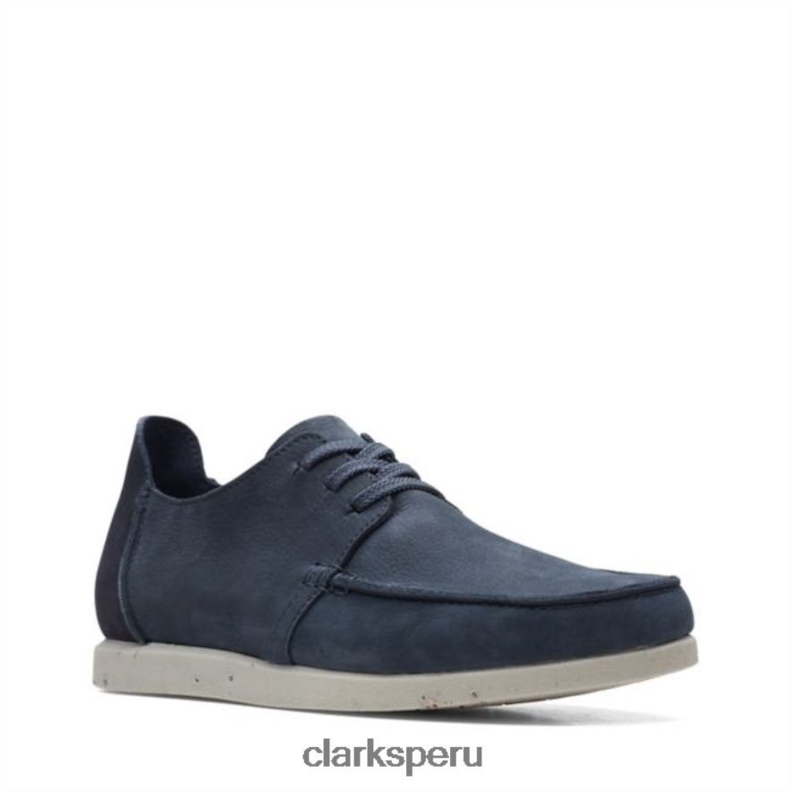 shacre lite low nubuck azul marino nubuck azul marino clarks hombres Clarks 40N4LX6822 nubuck azul marino