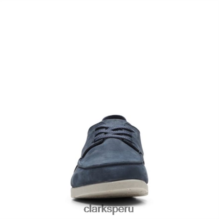 shacre lite low nubuck azul marino nubuck azul marino clarks hombres Clarks 40N4LX6822 nubuck azul marino