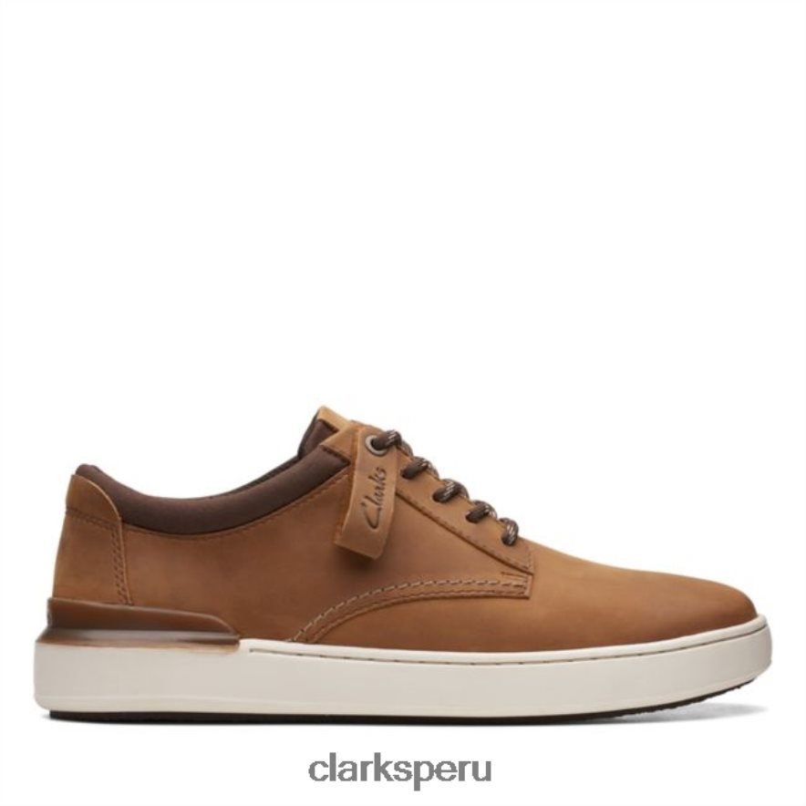 clarks light tan court lite derby bronceado claro hombres Clarks 40N4LX5441 bronceado suave