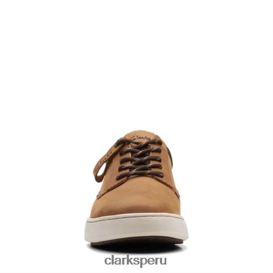 clarks light tan court lite derby bronceado claro hombres Clarks 40N4LX5441 bronceado suave