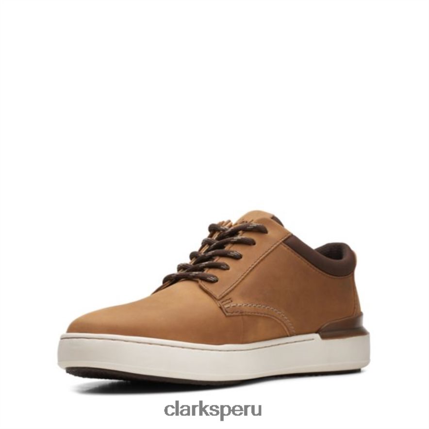 clarks light tan court lite derby bronceado claro hombres Clarks 40N4LX5441 bronceado suave