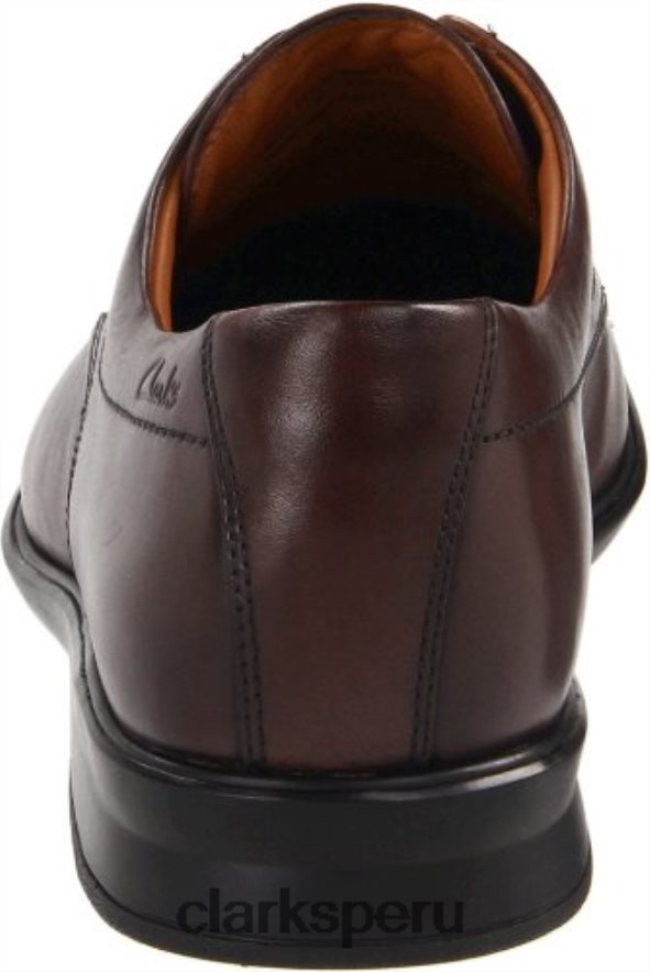 clarks marrones goya qulace-up para hombre hombres Clarks 40N4LX1534 marrón