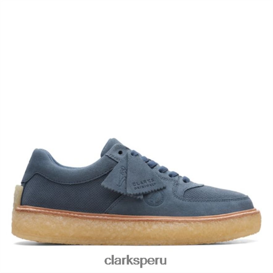 clarks sandford ante azul ante azul hombres Clarks 40N4LX5602 gamuza azul