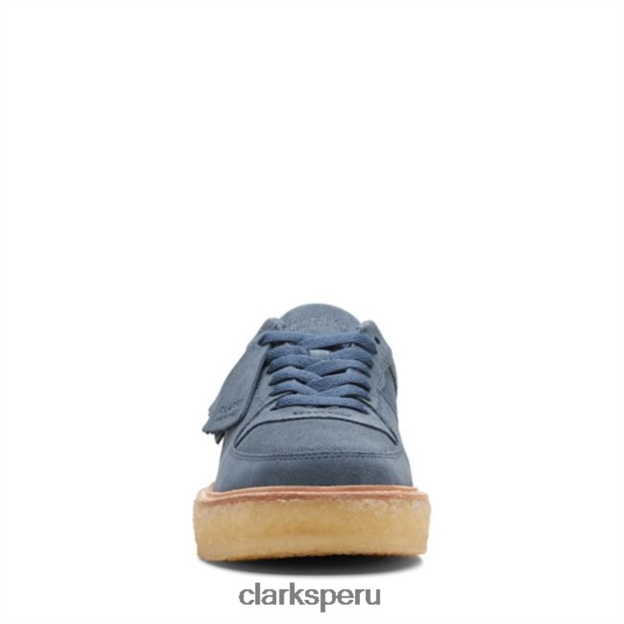 clarks sandford ante azul ante azul hombres Clarks 40N4LX5602 gamuza azul
