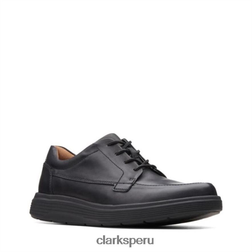 clarks un abode facilidad cuero negro cuero negro hombres Clarks 40N4LX5466 cuero negro