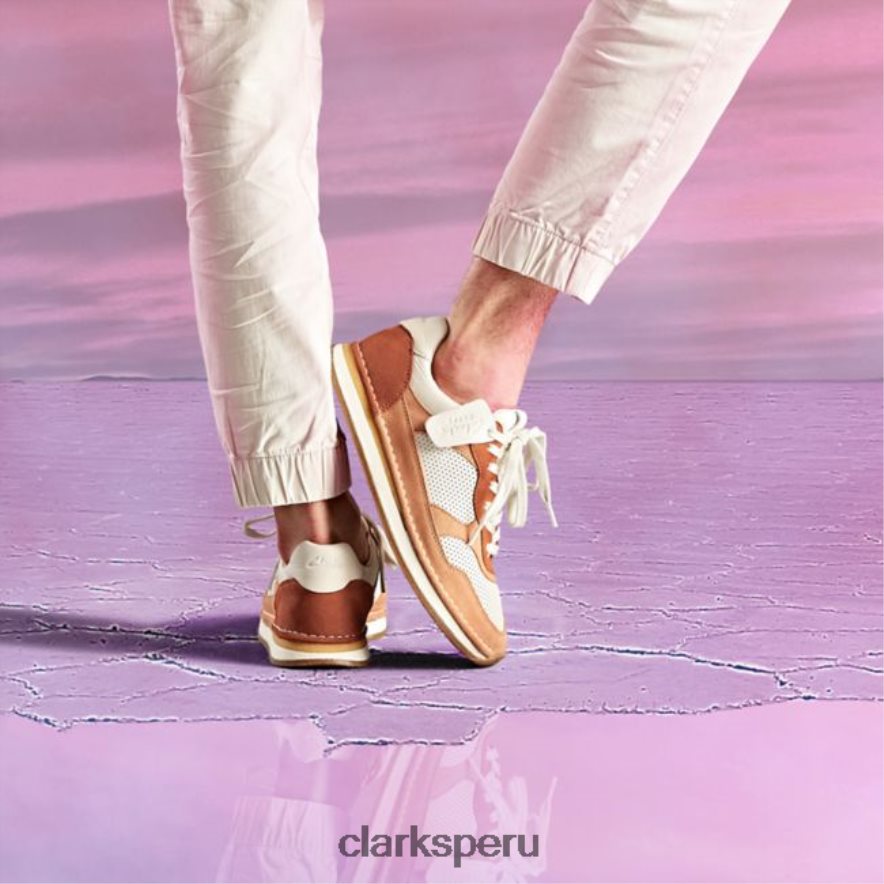 combi de arenisca clarks craft run tor combi de arenisca hombres Clarks 40N4LX5587 combinación de arenisca