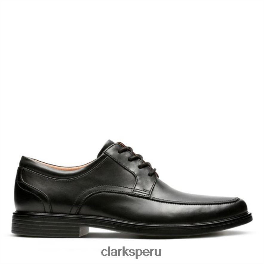 un aldric park cuero negro clarks cuero negro hombres Clarks 40N4LX5623 cuero negro