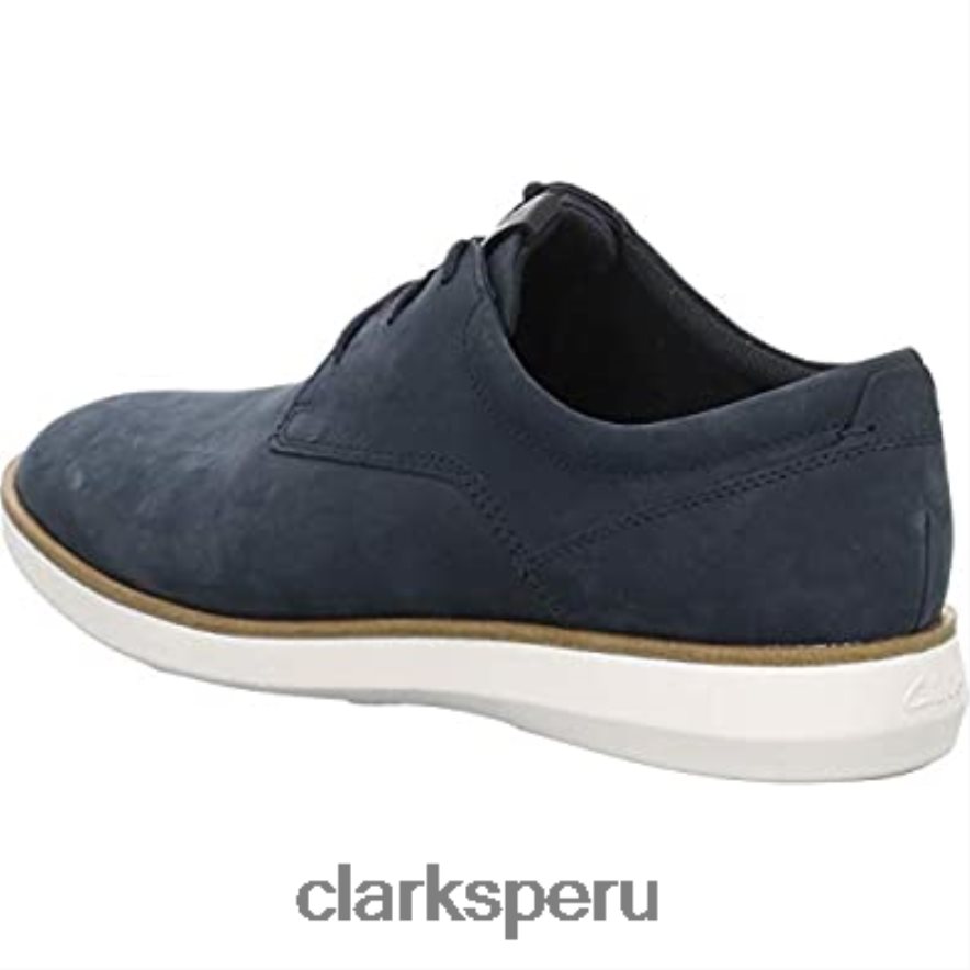 zapatos con cordones banwell para hombre azul 11 ​​clarks hombres Clarks 40N4LX916