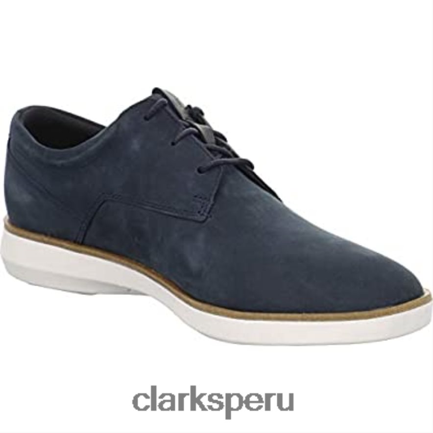 zapatos con cordones banwell para hombre azul 11 ​​clarks hombres Clarks 40N4LX916