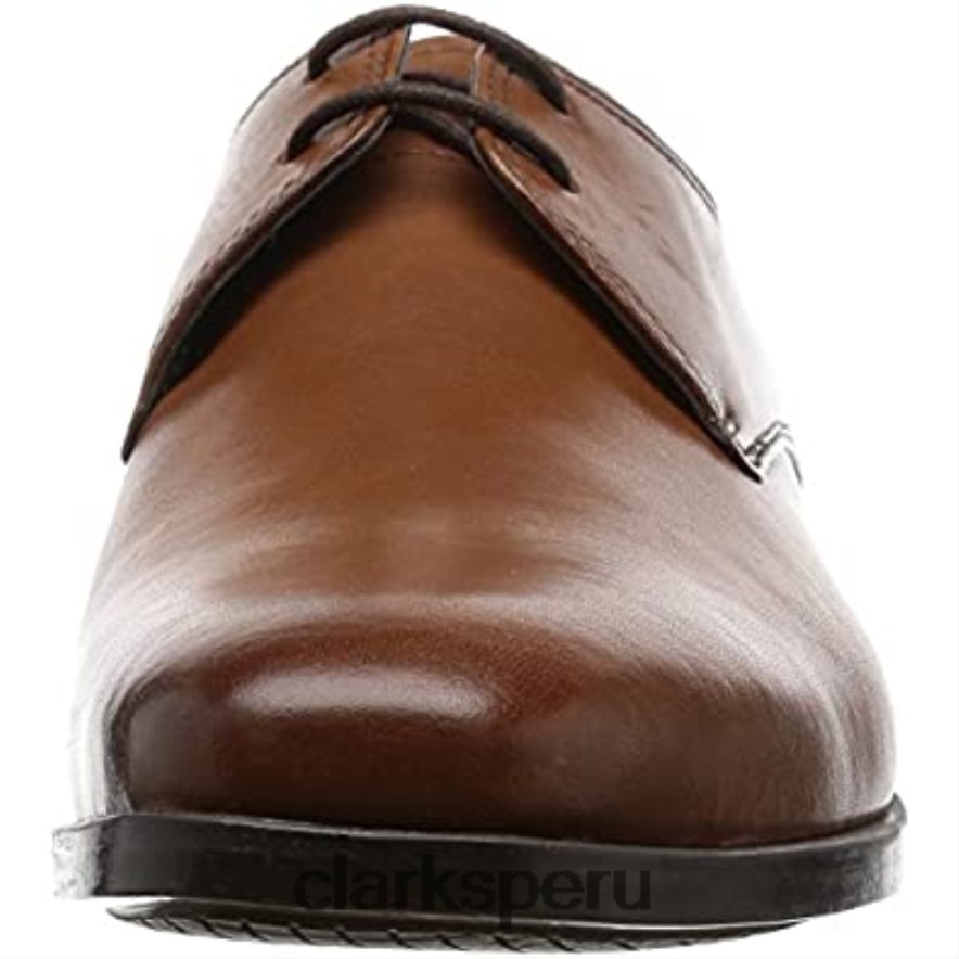 amieson walk derby clarks de cuero marrón tostado para hombre hombres Clarks 40N4LX431 cuero marrón tostado