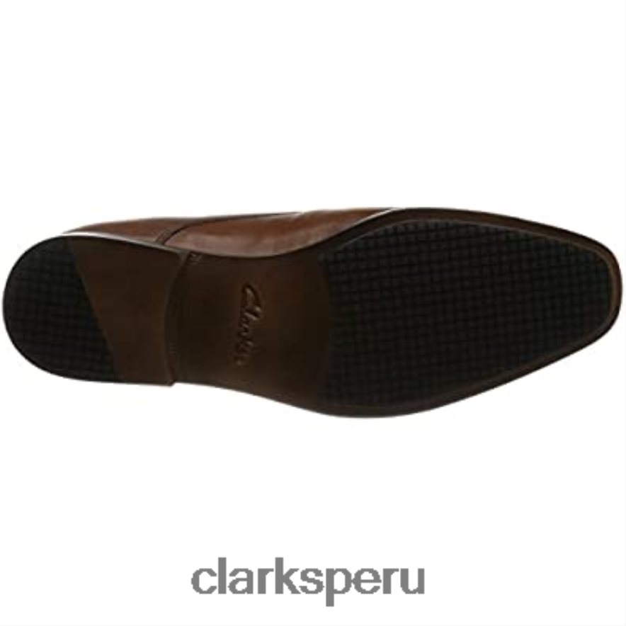 amieson walk derby clarks de cuero marrón tostado para hombre hombres Clarks 40N4LX431 cuero marrón tostado