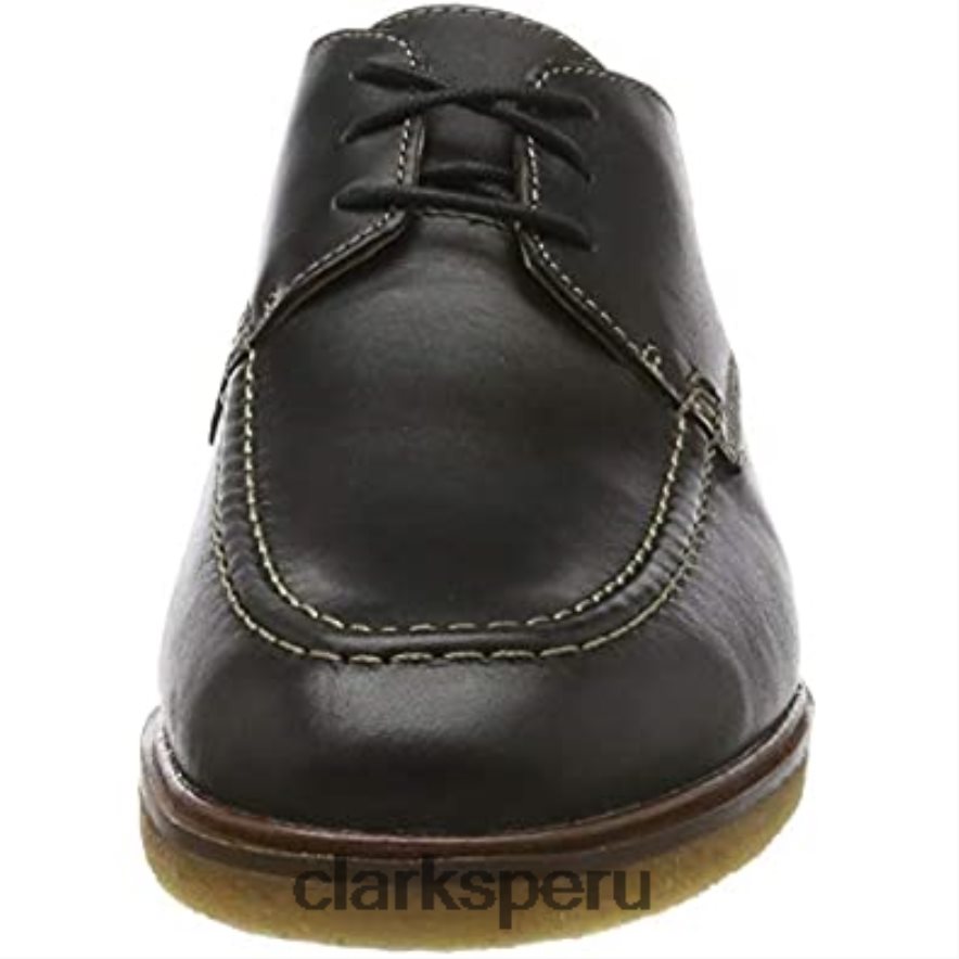 clarkdaleapron derbys para hombre clarks negro hombres Clarks 40N4LX2101 cuero negro cuero negro