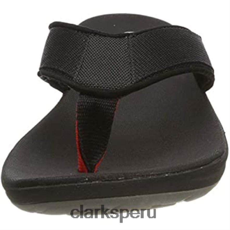 clarks black men's step beat dune derbys hombres Clarks 40N4LX945 negro