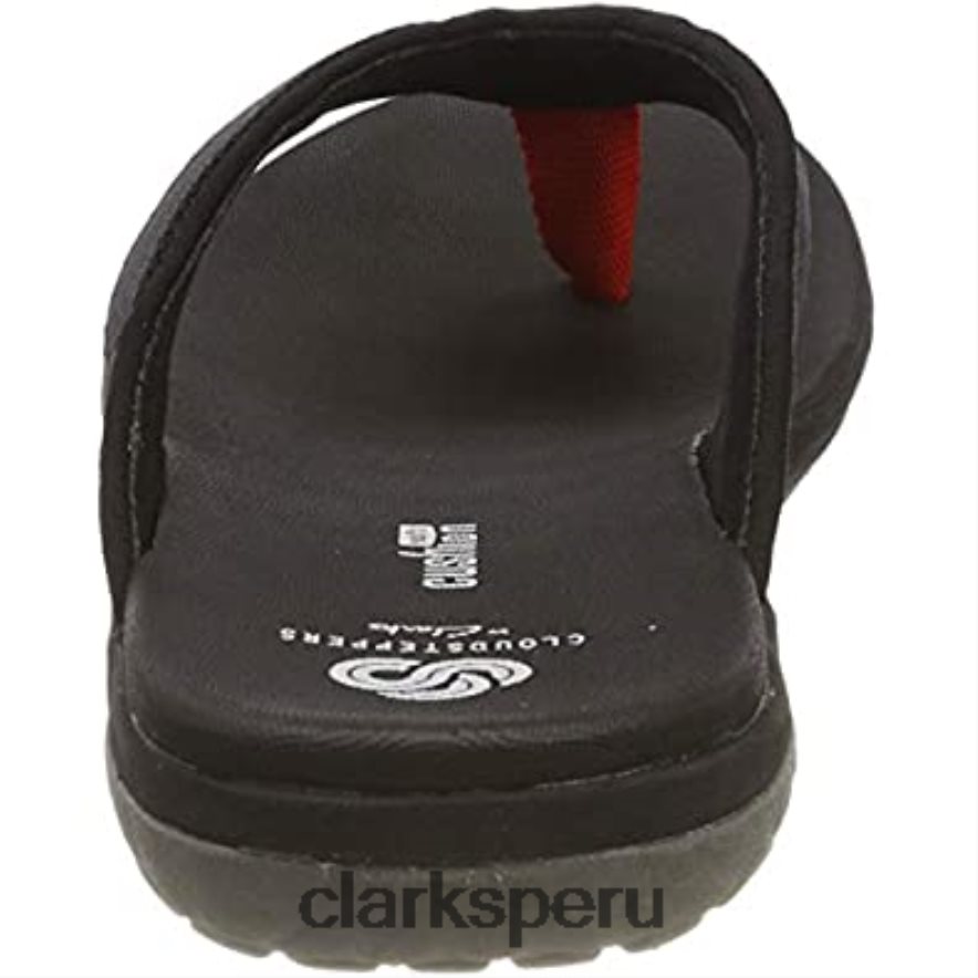 clarks black men's step beat dune derbys hombres Clarks 40N4LX945 negro